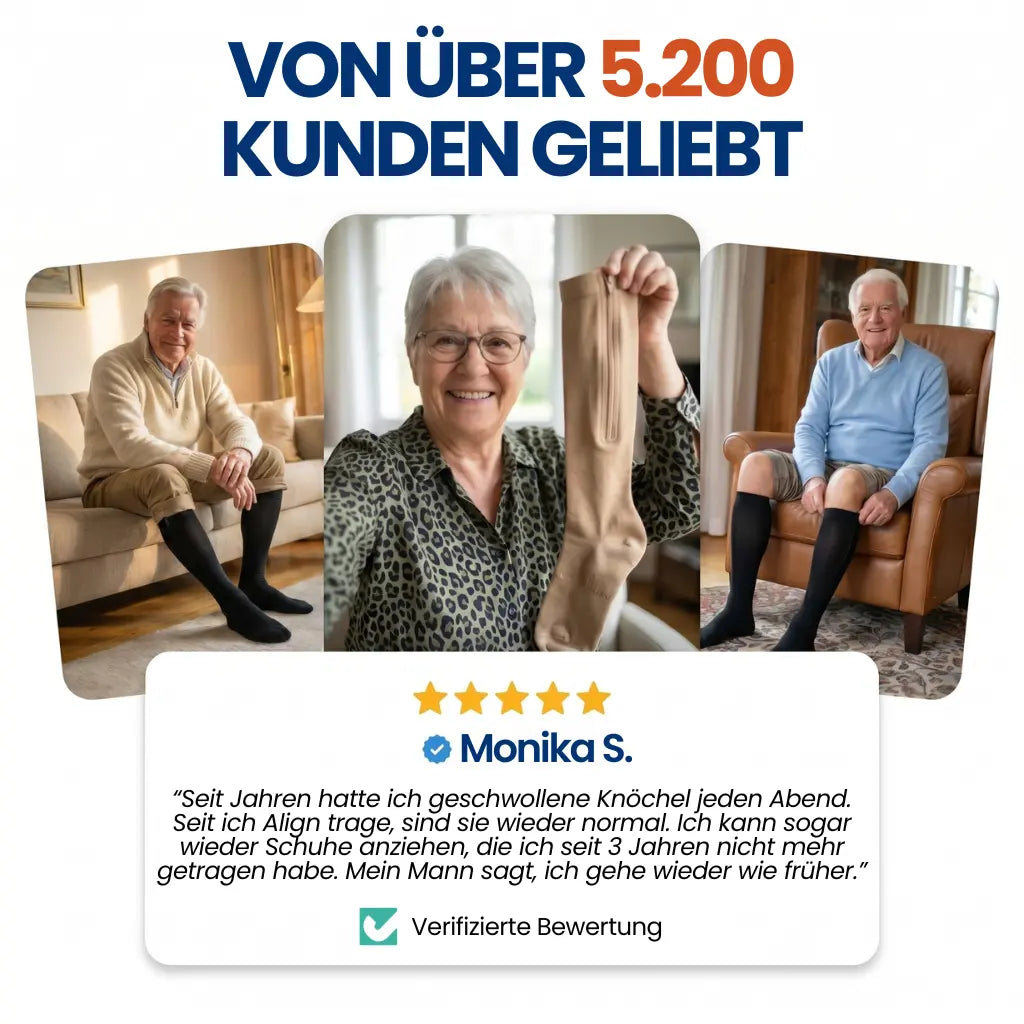 Kompression Ausrichtung